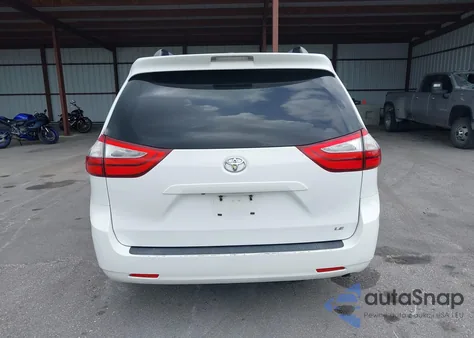 2017 Toyota Sienna Le 8 Passenger from USA, damaged, VIN 5TDKZ3DC5HS822953